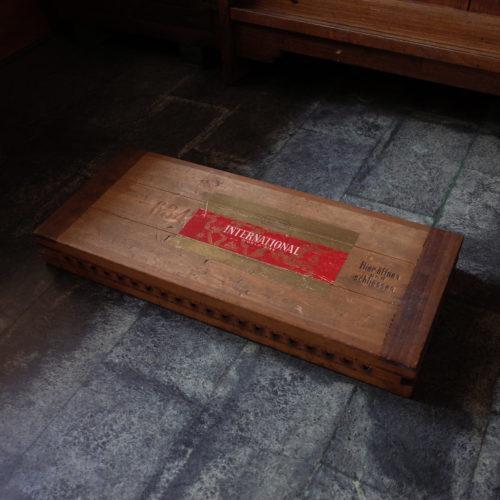 早期木製雪茄盒