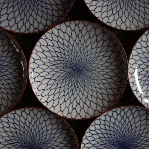 日本染付工藝 陶瓷盤