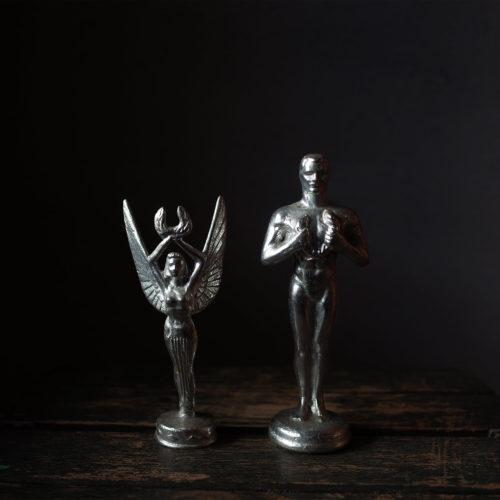 古 鋁製奧運雕像