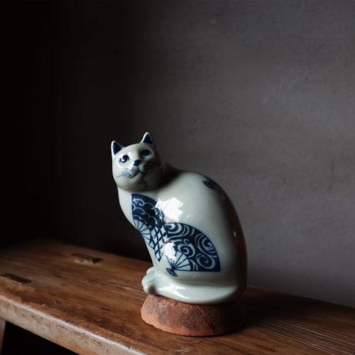 日本古陶瓷貓