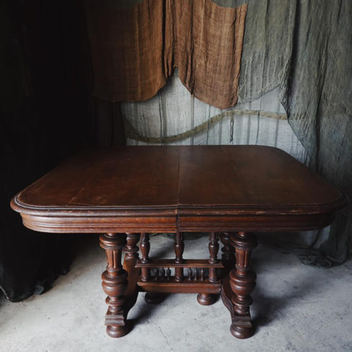 法國 古木桌