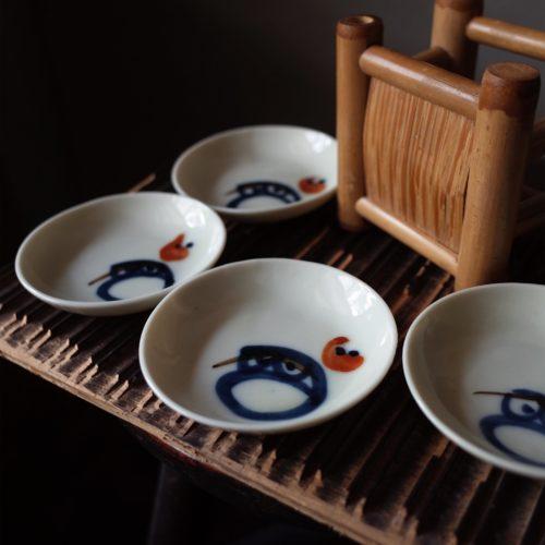 達摩陶瓷盤