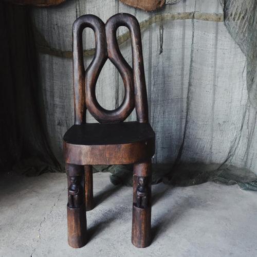 非洲 原民木雕椅