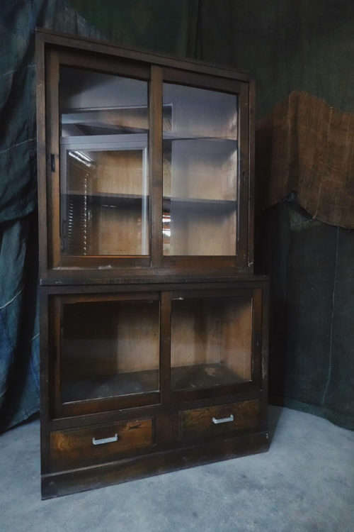 昭和時期玻璃櫃