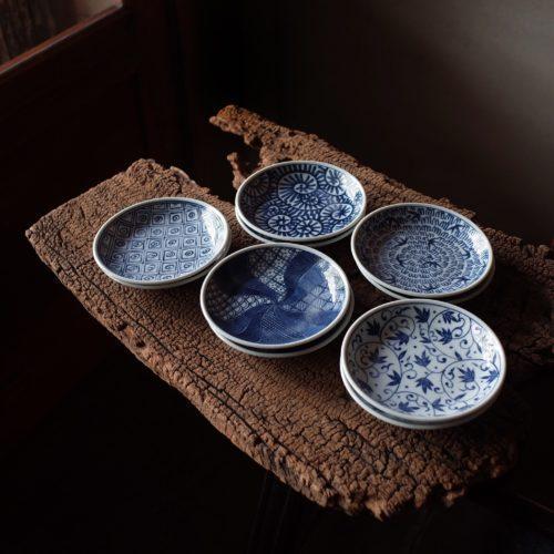 日本染付陶瓷盤