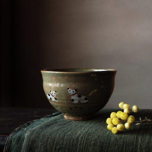 日本 開片陶瓷碗