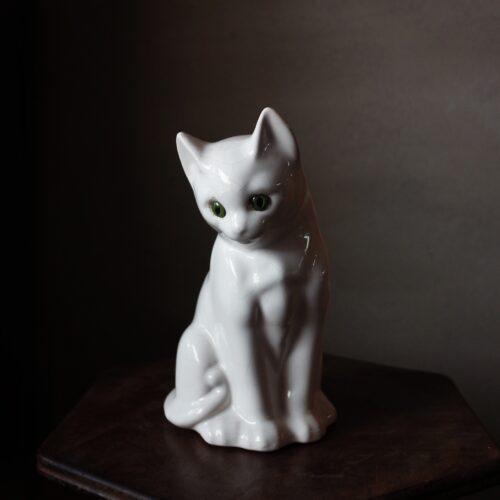 法國白瓷貓